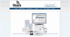 Desktop Screenshot of healysecurity.com